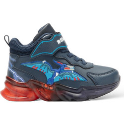 Bull Boys Παιδικά Sneakers Μποτάκια με Φωτάκια Navy Μπλε DNAL3393-AE02