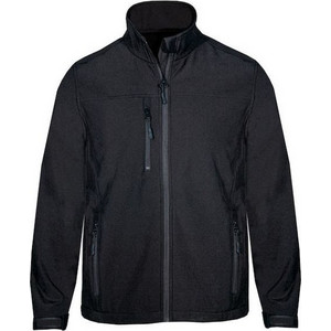 Fageo Ανδρικό Μπουφάν Εργασίας Softshell 520 ΜΑΥΡΟ