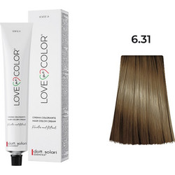 Dott. Solari Love Me+ Color 6.31 Ξανθό Σκούρο Μπεζ Μόνιμη Βαφή Μαλλιών 100ml