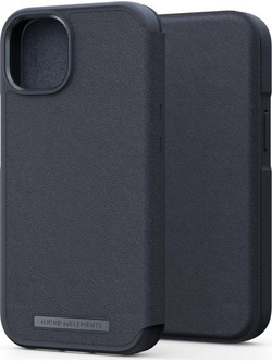 Njord Genuine Leather MagSafe Wallet Θήκη Black (iPhone 14 / 13)
