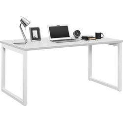 Γραφείο Industrial Grey (Λευκός Σκελετός) 140x80 cm