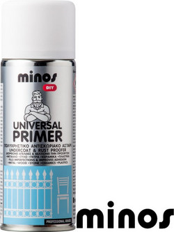 Minos Universal Primer Σπρέι Αστάρι Λευκό 400ml