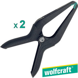 Wolfcraft 3431000 Σετ σφικτηρες microtip 60 mm 2τεμ