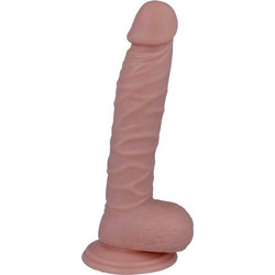 Intense Mr Intense 19 Ρεαλιστικό Dildo με Βεντούζα & Όρχεις 20.3cm Flesh