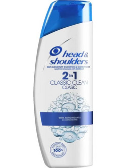 Head & Shoulders 2 In 1 Classic Clean Σαμπουάν κατά της Πιτυρίδας 360ml