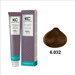 Faipa Perfecta Creme Color Pro Line 6.032 Ξανθό Σκούρο Σοκολατί Ημιμόνιμη Βαφή Μαλλιών Χωρίς Αμμωνία 70ml