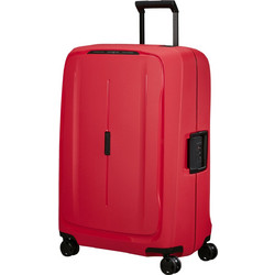Samsonite Essens Βαλίτσα Μεγάλη 75x52x33cm με 4 Ρόδες Κόκκινη