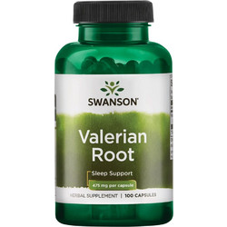 Swanson Valerian Root 475mg 100 Κάψουλες