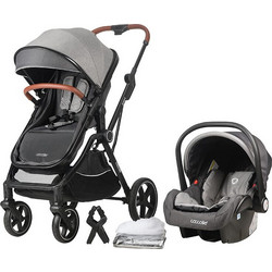Smart Baby Coccolle Amani Καρότσι Μωρού 3 σε 1 Anthracite