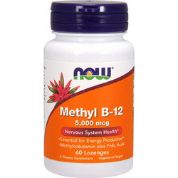 Now Foods Methyl B12 5000mcg 60 Παστίλιες