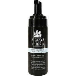 Σαμπουάν Αφρού Paws Clean Dry Foam Shampoo Always Your Friend 150 ml