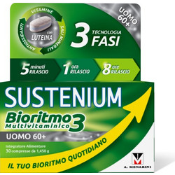 Menarini Sustenium Biorhythm 3 Multivitamin Man 60+ 30 Ταμπλέτες