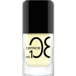 Catrice IcoNails 108 Pastel Lemon Gloss Βερνίκι Νυχιών Μακράς Διαρκείας 10.5ml