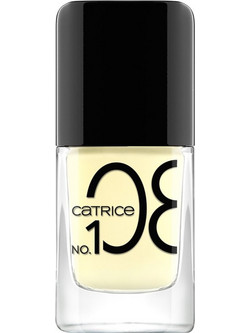 Catrice IcoNails 108 Pastel Lemon Gloss Βερνίκι Νυχιών Μακράς Διαρκείας 10.5ml