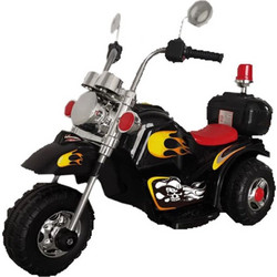 Zita Toys Chooper Ηλεκτροκίνητο Παιδικό Μηχανάκι 6V Μαύρο