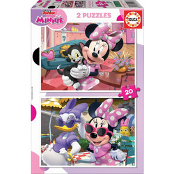 Παιδικό Puzzle Educa Disnay Minnie 2x20 Κομμάτια