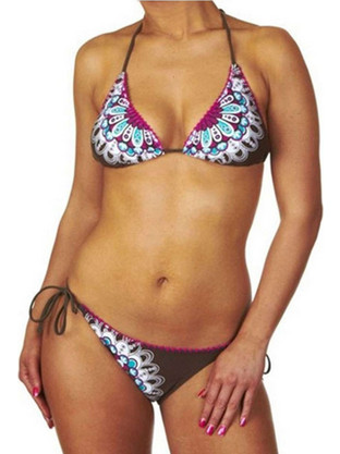 Rip Curl Bikini Set Τριγωνάκι Πολύχρωμο GSIJHS