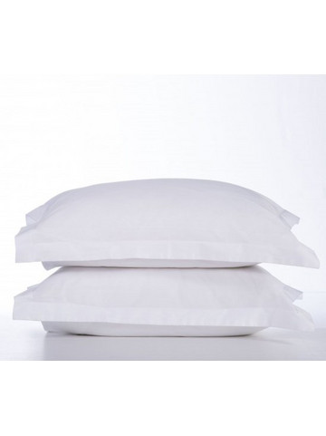 Μαξιλαροθήκες Ζεύγος Βαμβακοσατέν Elements White 52x72 Nef-Nef - Nef - Nef Homeware