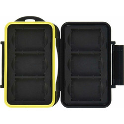 JJC MC-XQD6 Multi-Card Case for 6 XQD