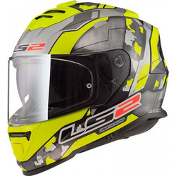 LS2 FF800 Storm II Cyborg H-V Yellow / Grey Κράνος Μηχανής Full Face 1530gr