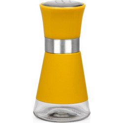 Muhler Ida MR-0401Y Αλατιέρα/Πιπεριέρα Γυάλινη, Κίτρινη