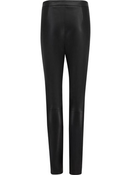 FYNCH-HATTON WOMAN LEATHEROPTIC PANTS ΔΕΡΜΑΤΙΝΟ ΕΦΑΡΜΟΣΤΟ ΠΑΝΤΕΛΟΝΙ