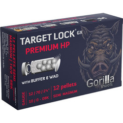 Gorilla Target Lock Premium HP Semi Magnum Φυσίγγια Δράμια 12Cal 70mm 12βολα 5τμχ
