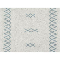 Lorena Canals Χαλί δωματίου Atlas Natural Vintage Blue 160 X 120 εκ
