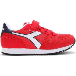 Diadora Simple Run PS Παιδικά Sneakers Κόκκινα 177900-45030