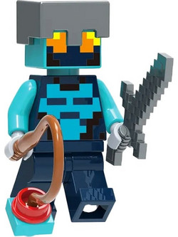 Mattel Minecraft Nether Adventurer Φιγούρα 4.5cm