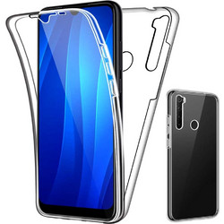Xiaomi Redmi Note 8T Θήκη 360 protection front and back full body- Διάφανη