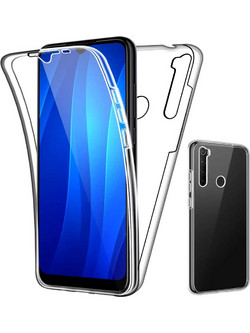 Xiaomi Redmi Note 8T Θήκη 360 protection front and back full body- Διάφανη