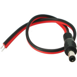 Καλώδιο Τροφοδοσίας 9mm x 190mm με Αρσενικό Βύσμα για LED Ταινίες 12V - 24V Avide