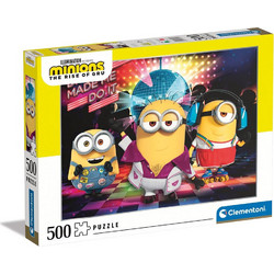 Puzzle Clementoni Minions The Rise Of Gru 500 Κομμάτια