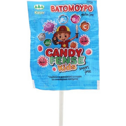 Kaiser Candyfense Kids Πολυβιταμινούχο Γλειφιτζούρι Βατόμουρο 1τμχ