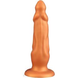 Kinksters Anal Dildo με Βεντούζα 23cm Χρυσό