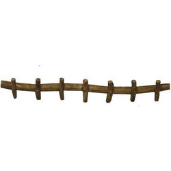 405122 ΚΡΕΜΑΣΤΡΑ ΤΟΙΧΟΥ NEXTDECO TRIBECA ΑΝΑΚΥΚΛΩΜΕΝΟ ΞΥΛΟ TEAK Υ12X5X60ΕΚ