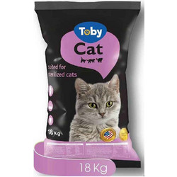 Farma Toby Cat Sterilized Ξηρά Τροφή για Στειρωμένες Γάτες με Κοτόπουλο 1kg χύμα