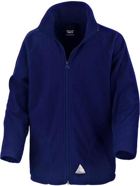 Result Παιδική Ζακέτα Fleece με Φερμουάρ Royal Blue R114JY
