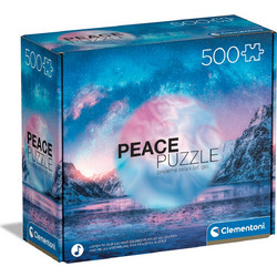 Puzzle Clementoni Peace Light Blue 500 Κομμάτια