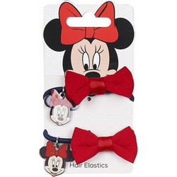 Λάστιχα Μαλλιών Inca Elasticos Lazo Disney x2 Γραβάτα Μπλε Κόκκινο (x2)