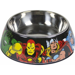 Ταΐστρα σκύλων Marvel μελαμίνη 410 ml Κόκκινο Μέταλλο