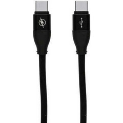 Καλώδιο Δεδομένων/Φόρτισης με USB Contact Τύπος C Μαύρο (1,5 m)