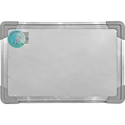 Πίνακας Λευκός Αλουμινίου Μαγνητικός 40x30cm JustNote 701319