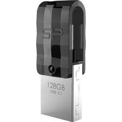 Silicon Power C31 128GB USB Stick 3.2 Gen 1 με USB-A & USB-C