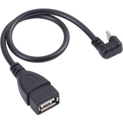 U-shaped Type-C Male to USB 2.0 Female OTG Data Cable (OEM)