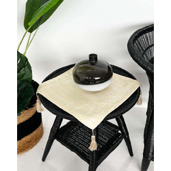 Pennie Madrit Καρέ Τραπεζομάντηλο Εκρού 40x40cm 170718-02 ref10259647