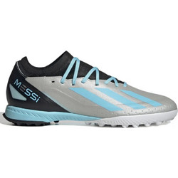 Adidas X Crazyfast Messi.3 IE4074 Ποδοσφαιρικά Παπούτσια με Σχάρα Μαύρα Μπλε Ασημί