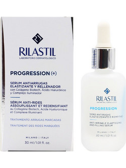 Rilastil Progression (+) Anti-Wrinkle Elasticizing & Filling Αντιγηραντικό Serum Προσώπου με Υαλουρονικό 30ml
