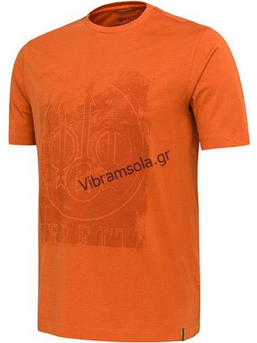 Μπλουζάκι Beretta T-Shirt B-Logo Orange